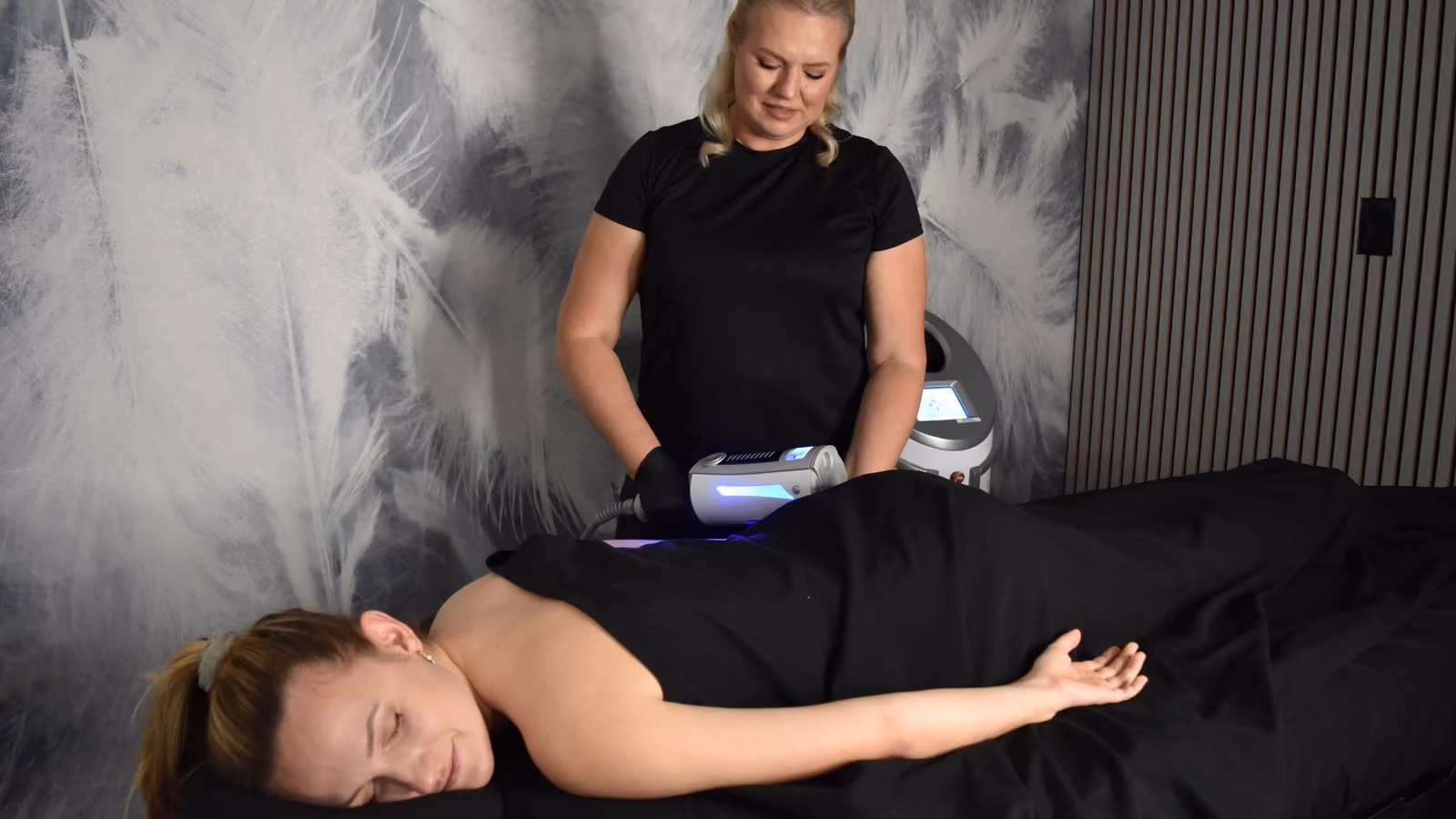 Face and Body Perfection treatment studio interior