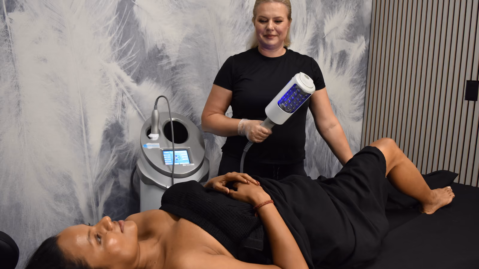 Face and Body Perfection treatment studio interior